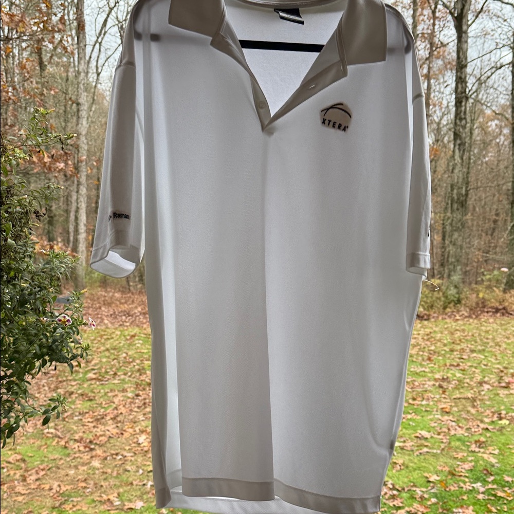 Nike White Polo Shirt